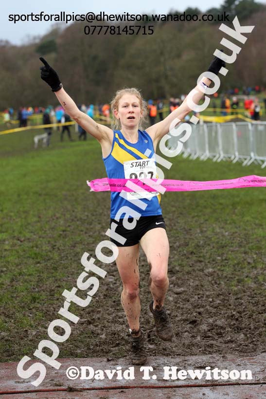 Senior womens Northern Cross Country Champs., Witton Park, Blackburn. Photo: David T. Hewitson/Sports for All Pics